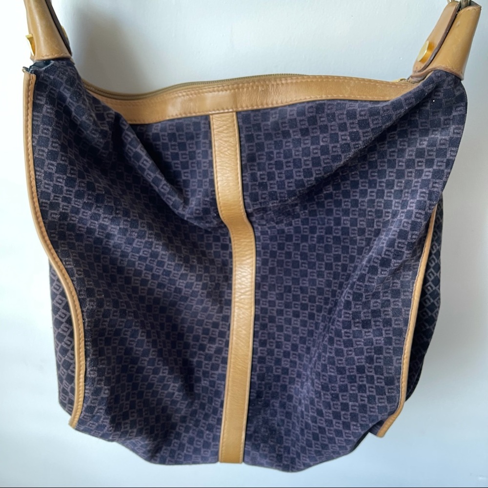 Vintage Suede Gucci Bag